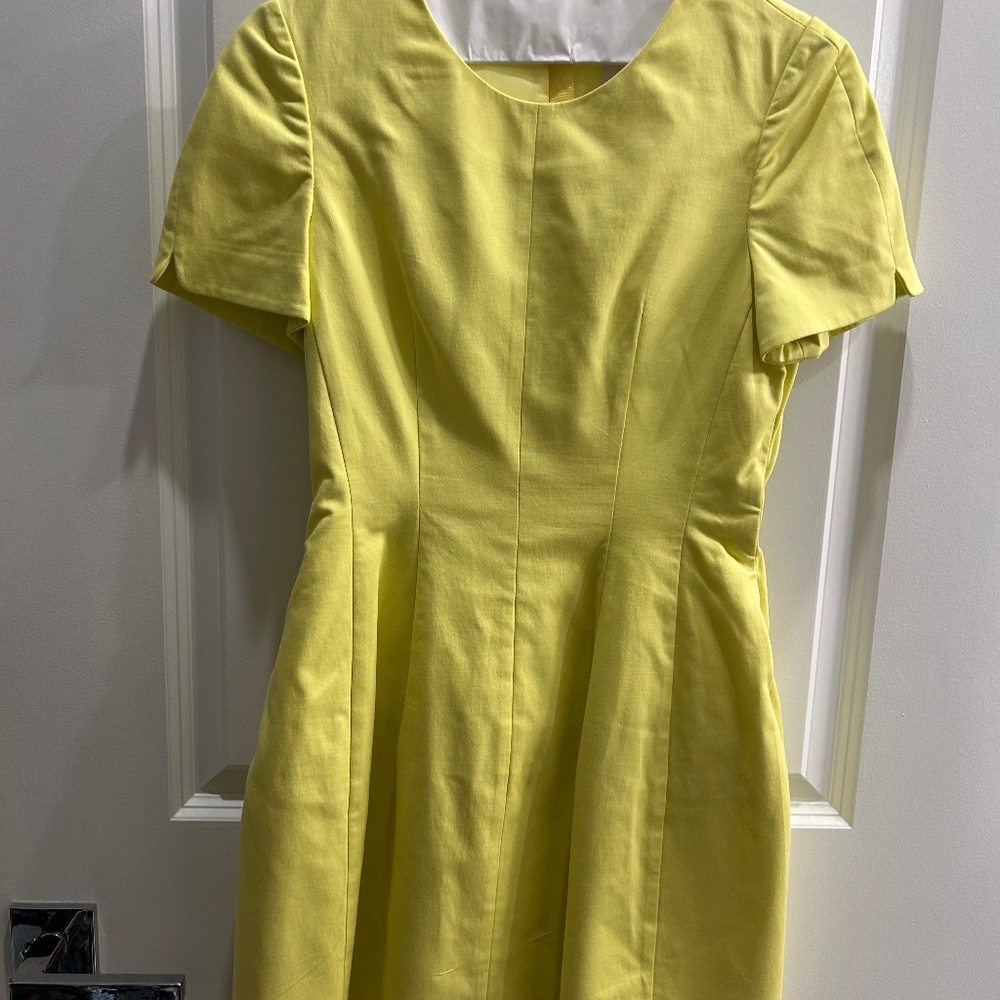 McGinn - Fit & Flare Yellow Taylor Dress
